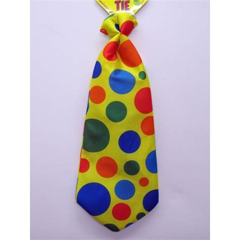 Jumbo Polka Dot Clown Tie