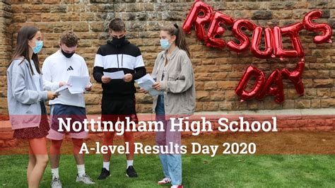 Nottingham High School A Level Results Day 2020 Youtube