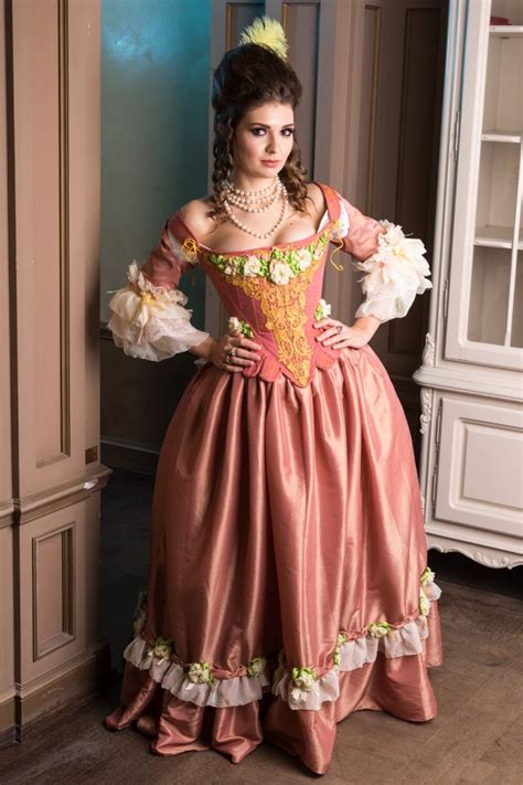 Buy Rose Rococo Dress Rococo Wedding Dress 18th Century Dress Venice Carnival Made To Order