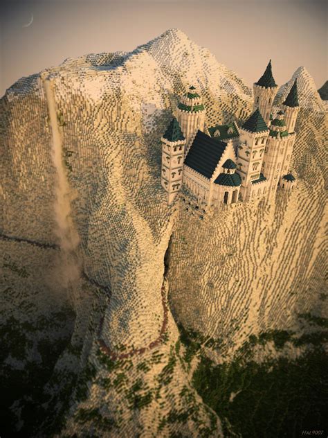The Eyrie From Game Of Thrones Made In Minecraft