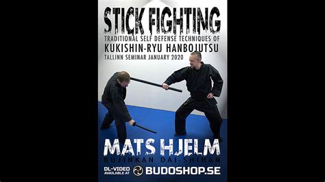 Traditional Stick Fighting Kukishin Ryu Hanbo Jutsu With Mats Hjelm