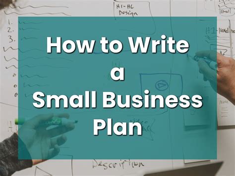 How To Write A Small Business Plan Mycompanyworks
