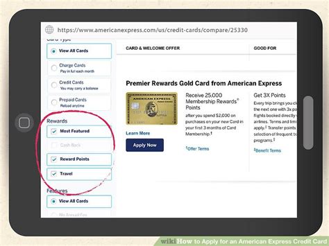 An extra 30,000 points may seem immaterial, but even if you had a great cash back card, it would take a lot of spending to earn 30,000 points. How to Apply for an American Express Credit Card (with Pictures)