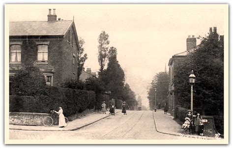 Victoria Road Fulwood Preston Sepia Postcard Rp Ppc By Flickr