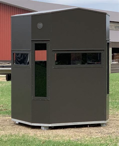 Aluminum Hunting Blinds From Zero 4 Outdoors In 2020 Hunting Blinds