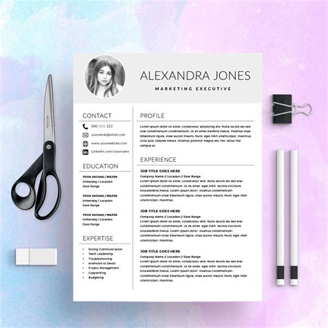 The best cv examples for your next dream job search. Nurse Resume Template - Medical cv - CV Template + Cover ...