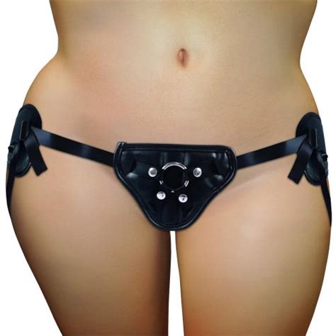 Plus Size Adjustable Strap On Black Corsette Sex Toys