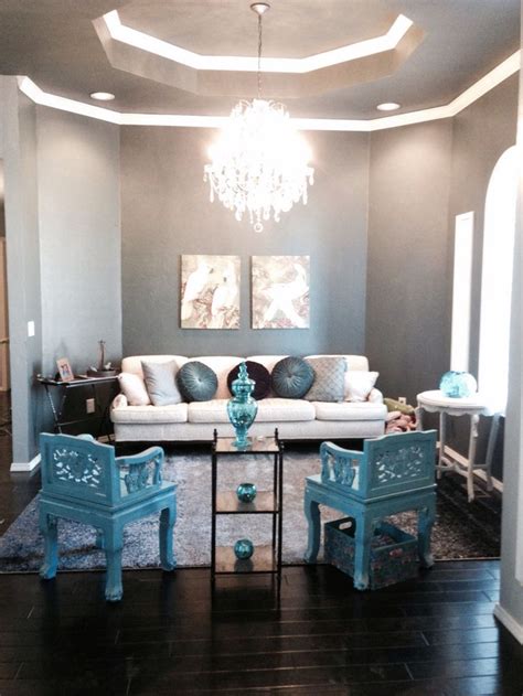How To Decorate Your Living Room With Turquoise Accents