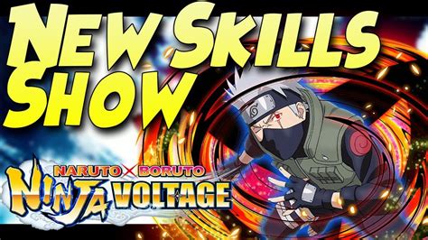 New Kakashi Skill Review Naruto X Boruto Ninja Voltage Youtube