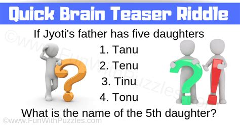 Can You Solve It Quick Brain Teaser For A Fun Challenge
