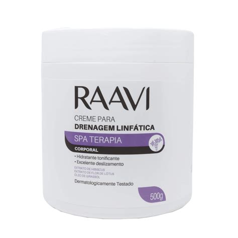 Creme Para Drenagem Linfatica Profissional