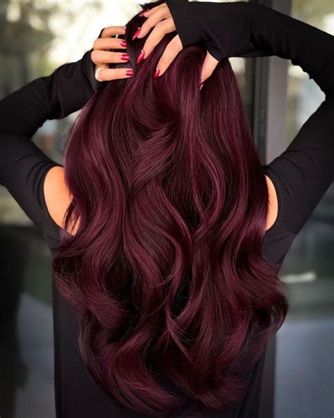 Best Dark Red Hair Color Ideas Wine Hair Color Hair Color