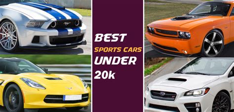 For $20,000 and under, you'll find more prestigious names in older models and a few newer models for standard sports cars. Best Used Sports Cars Under 20k Reddit | Convertible Cars