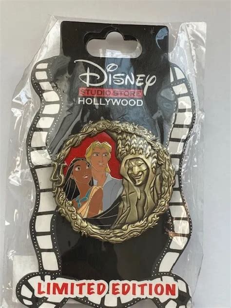 Dsf Dssh Pocahontas 25th Anniversary John Smith Le300 Disney Pin B