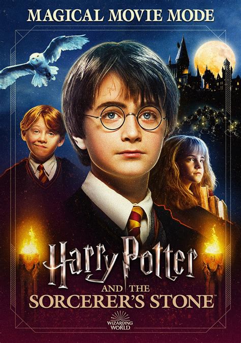 harry potter the sorcerer s stone blu ray digital 2021 magical movie mode new
