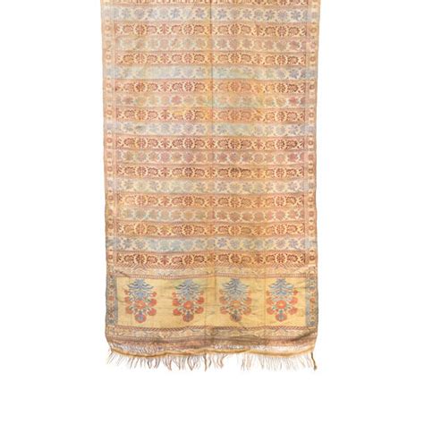 bonhams a safavid style woven silk sash poland 18th century