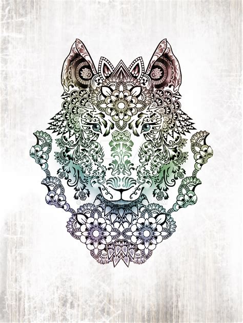 Wolf Mandala By Ragan2o On Deviantart