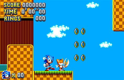 Game Gear Green Hill Zone In Sonic Mania By