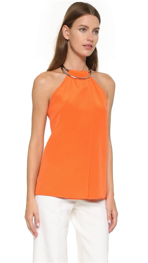 Orange Tops For Women