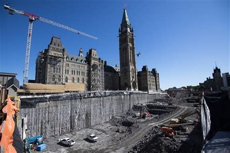 Massive Restoration Of Parliaments Centre Block To Cost Up To 5