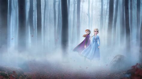 Frozen 2 Wallpaper 4k Anna Elsa Enchanted Forest 5k 566