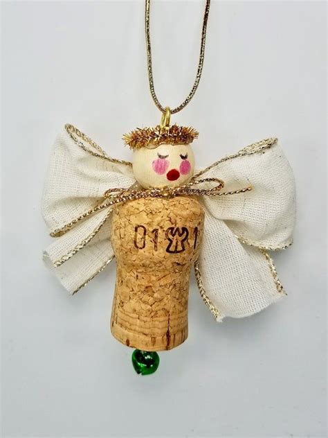 See more ideas about wine cork crafts, cork crafts, champagne corks. Champagne Wine Cork Ornaments Angel Christmas Decorations ...