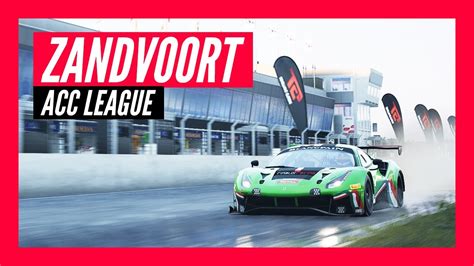 Assetto Corsa Competizione League Zandvoort Youtube