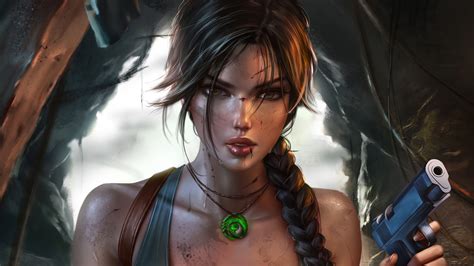 X Lara Croft Tomb Raider Fantasy K Laptop Full Hd P Hd K