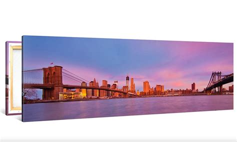 Custom Panoramic Canvas Print Canvasonsale Groupon