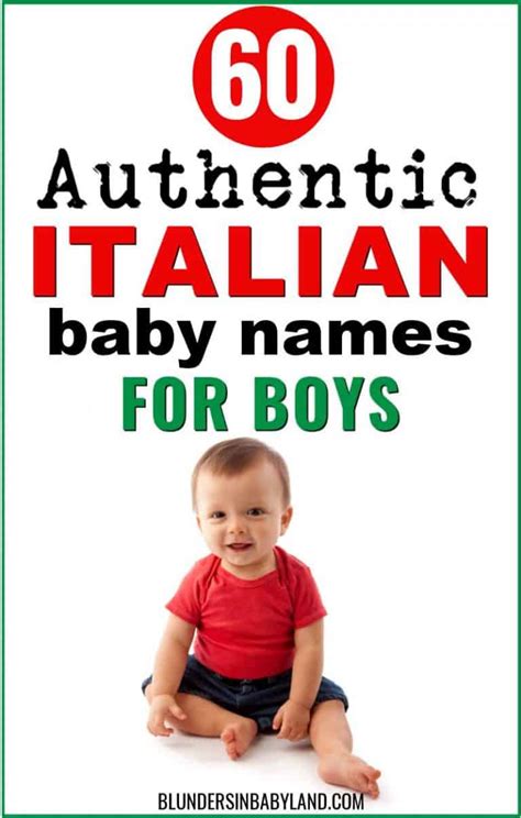 The Ultimate Italian Boy Names List 60 Baby Names Youll Love