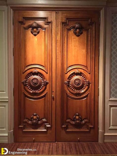 Top 40 Amazing Wooden Main Door Design Ideas Engineering Discoveries
