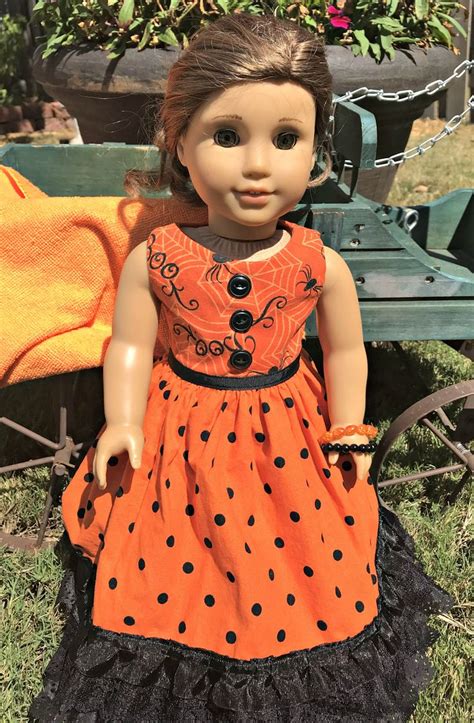 american girl 18 doll dress for halloween american girl dress american girl doll doll clothes