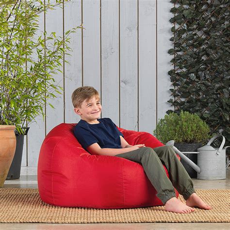 Veeva Teen Classic Bean Bag Chair Indoor And Outdoor