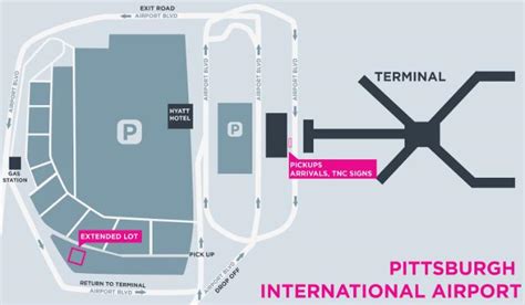 29 Pittsburgh Airport Parking Map Maps Online For You