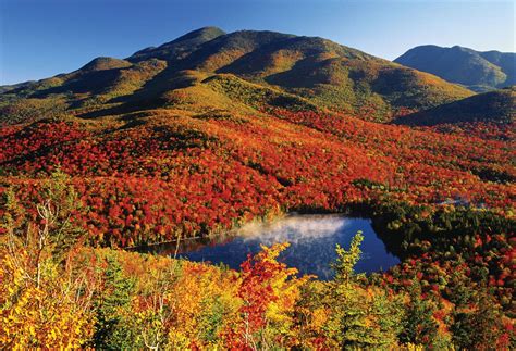 The Adirondack Mountains In Autumn Upstate New York Adirondack Park