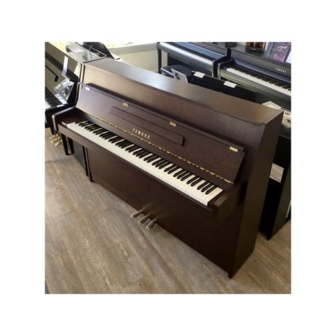 Piano Droit Occasion Yamaha C Acajou Satin