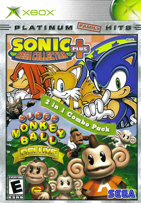 Sonic Mega Collection Plus And Super Monkey Ball Deluxe Xbox