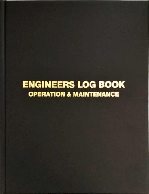 Steam Boiler Log Book