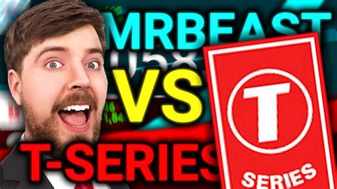 Mrbeast Vs T Series Live Sub Count Youtube