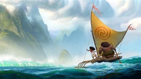 Movie Reviews Disneys Moana Needs No Prince Just The Land And Sea Npr
