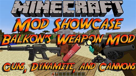 Check spelling or type a new query. Minecraft Mod Showcase: Balkon's Weapon Mod (Guns ...