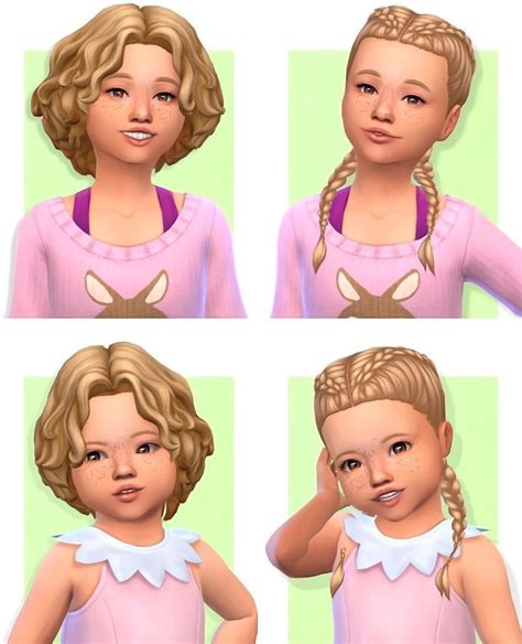 Sweet Peach Dreams Sims 4 Sims Hair Sims
