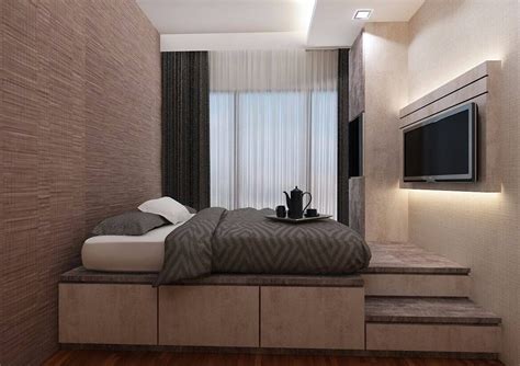 Pin by Ivy Loo on Interior Design Ideas | Platform bedroom, Bedroom interior, Home bedroom