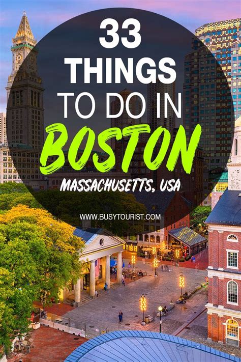 33 Best And Fun Things To Do In Boston Massachusetts Boston Things To Do Massachusetts Travel