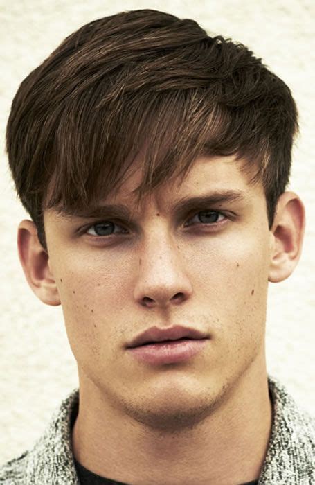 This hairstyle is also suitable for men with curly or wavy hair. 20 Coolest Men's Fringe Hairstyle Inspiration | Mens ...
