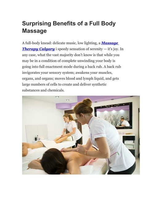 Ppt Surprising Benefits Of A Full Body Massage Converted Powerpoint Presentation Id11355858