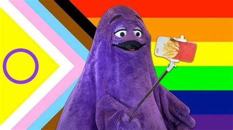 Grimace Turns Into Lgbtq Icon As Mcdonald S Mascot Makes A 49 Off