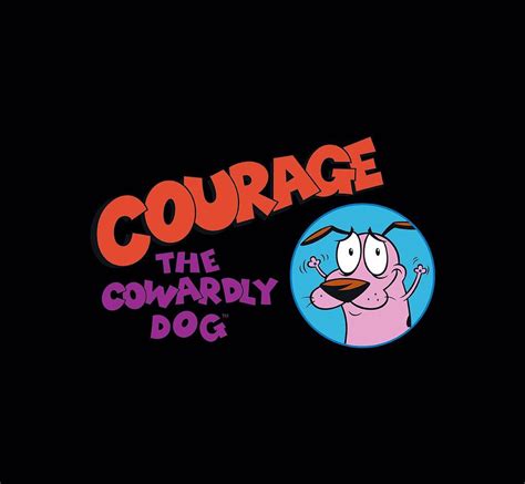 Courage The Cowardly Dog Courage Logo Digital Art By Brand A