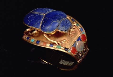 Scarab Bracelet Of Tutankhamun Tutankhamun Egypt Museum Scarab Bracelet
