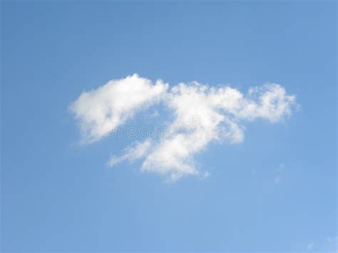 Beautiful Clear Blue Sky With Clouds Patches Stock Image Image Of
